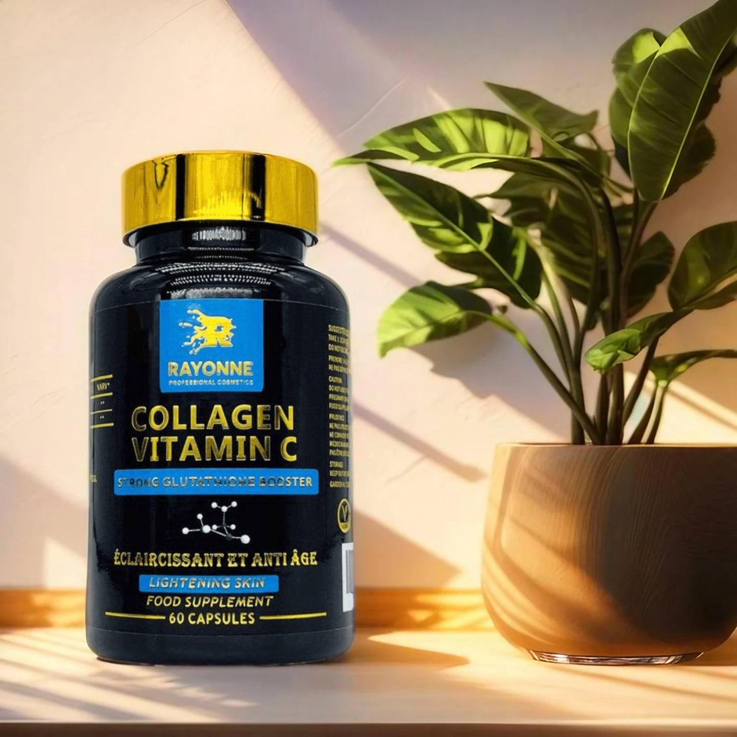Collagen & Vitamin C – Le Booster Ultime de Glutathion pour une Peau Eclatante