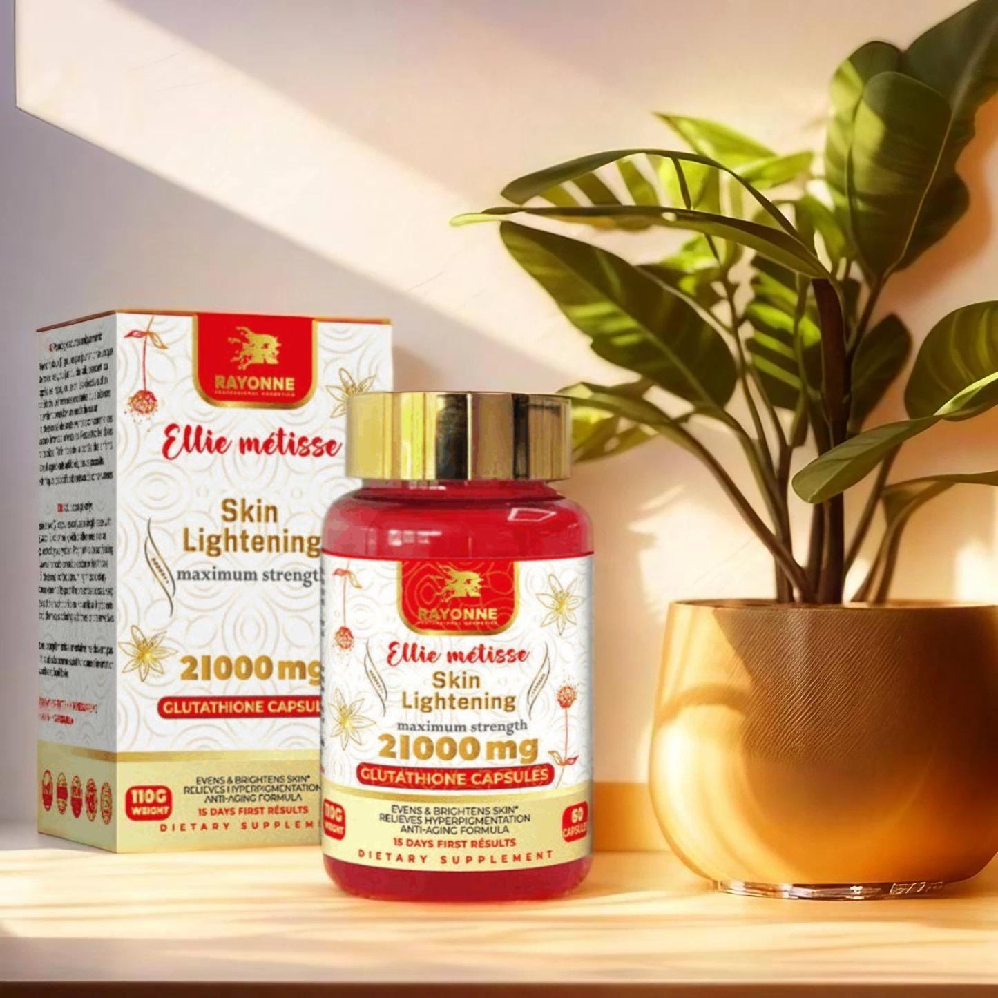 Glutathione + Vitamin C Ellie Metiss – Radiance and Protection