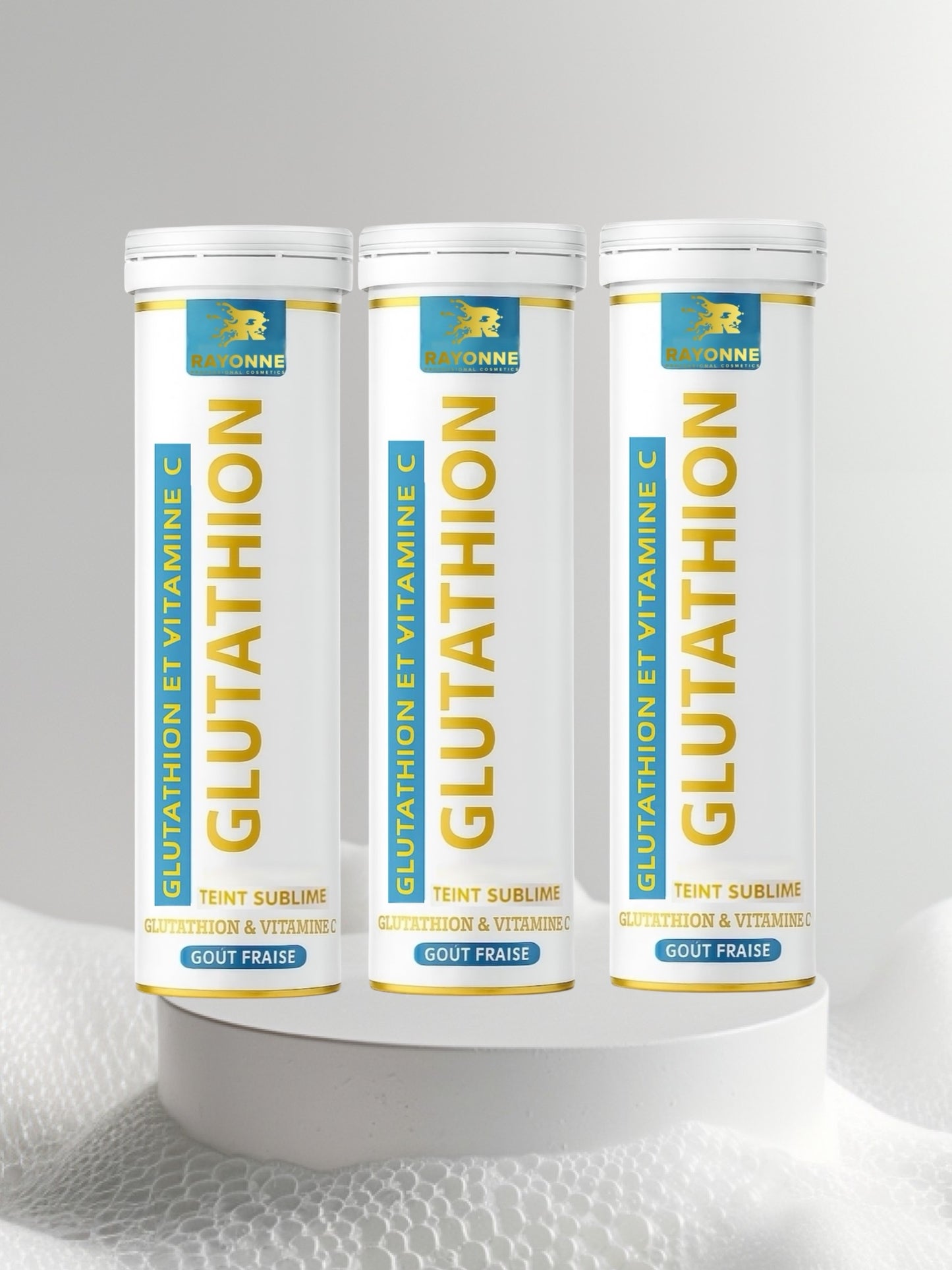 Glutathion Effervescent – Teint Sublime/ Pack de 3 tubes