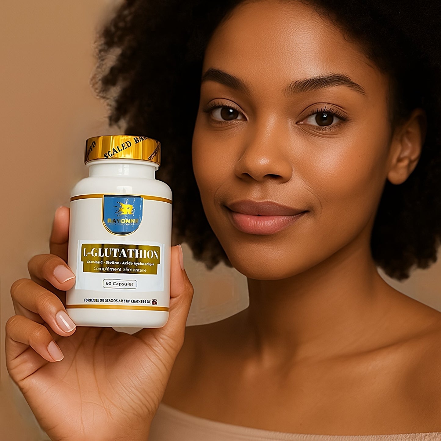 3 boîtes de glutathion teint uni et lumineux