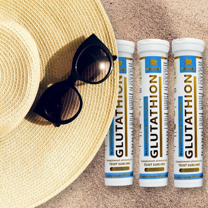Glutathion Effervescent – Teint Sublime/ Pack de 3 tubes