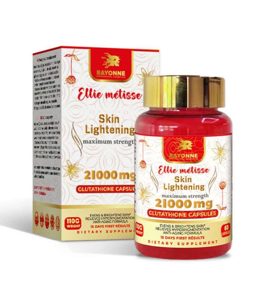 Glutathion à la vitamine C Ellie métisse