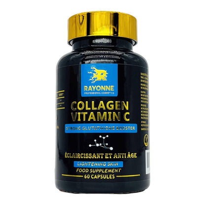 Collagen & Vitamin C – Le Booster Ultime de Glutathion pour une Peau Eclatante