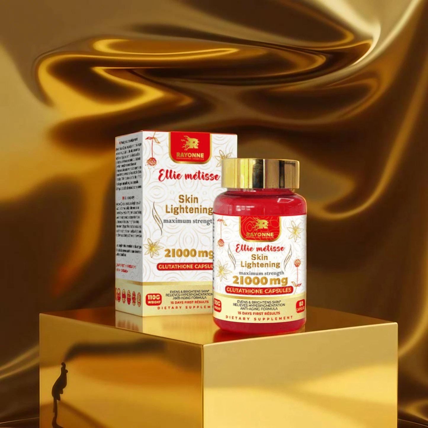 Glutathione + Vitamin C Ellie Metiss – Radiance and Protection