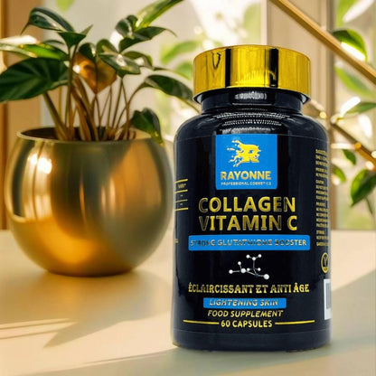 Collagen & Vitamin C – Le Booster Ultime de Glutathion pour une Peau Eclatante