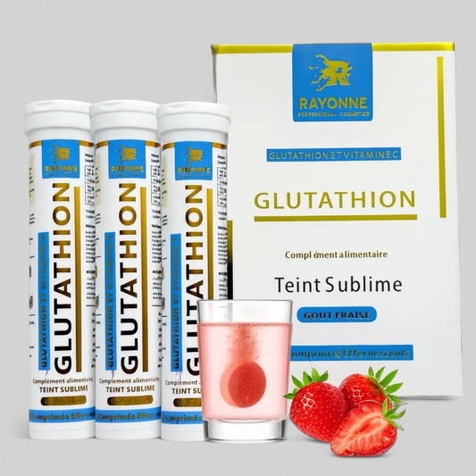Glutathion Effervescent – Teint Sublime/ Pack de 3 tubes