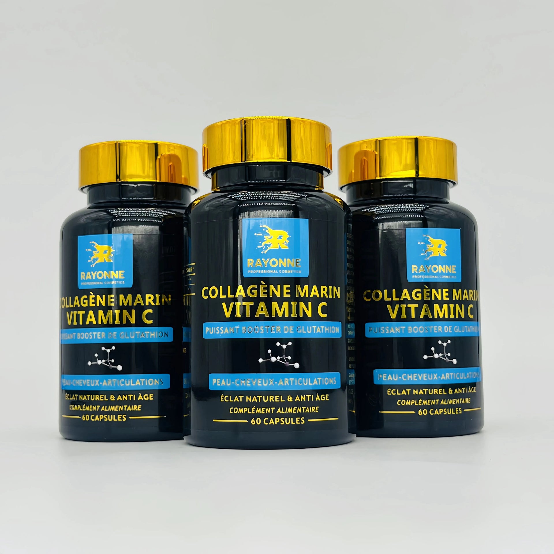 glutathion collagène Pack Collagène marin & Vitamine C – Booster Ultime de Glutathion