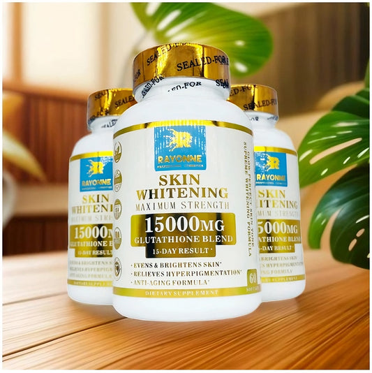 3 boîtes de glutathion teint uni et lumineux